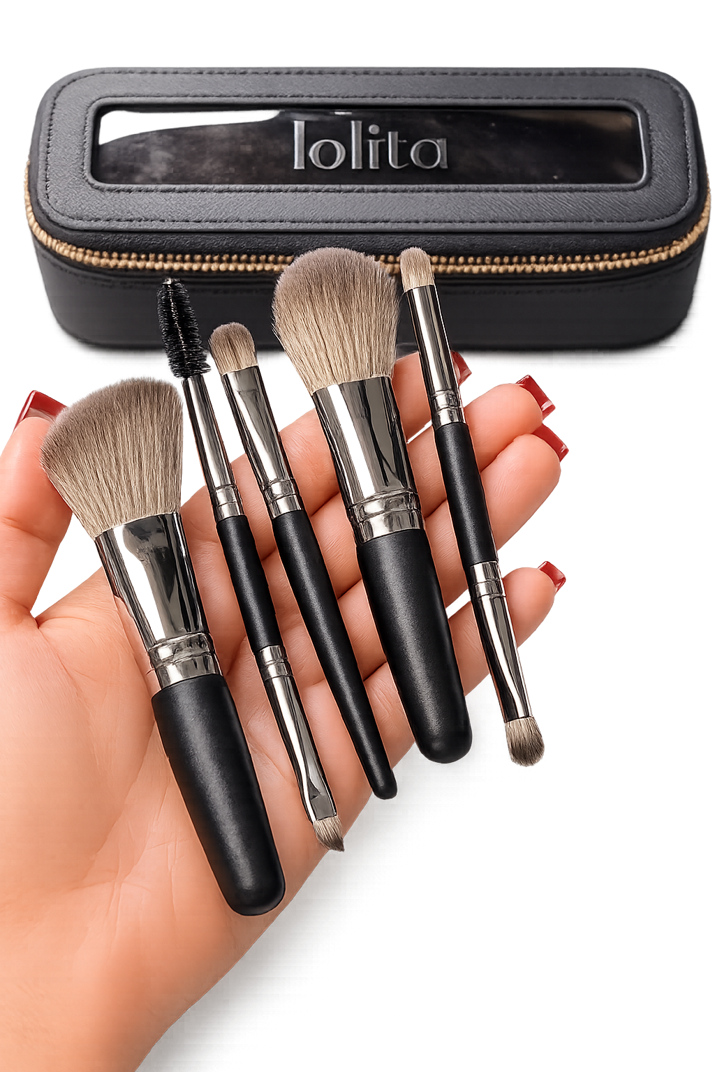 Travel size brushes